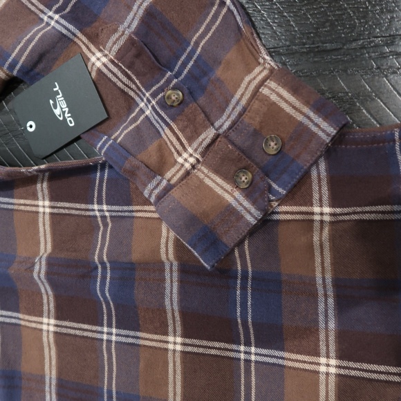 Oneill Long sleeve button up-Plaid - Picture 6 of 6